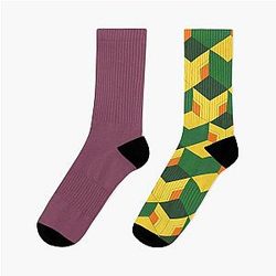 Giyu Tomioka Demon Slayer Pattern Socks