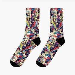 Demon Slayer Hashira Pop Art Socks