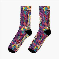 Demon Slayer Kokushibo Wall Art Socks