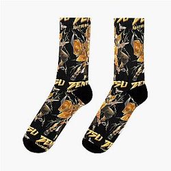Zenitsu Agatsuma Demon Slayer Socks