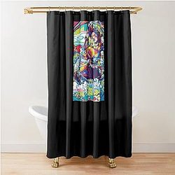 Demon Slayer Tanjiro Kamado Pop Art Shower Curtain