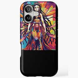 Demon Slayer Daki Pop Art iPhone Tough Case