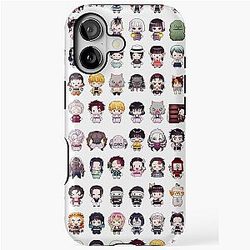 Demon Slayer Chibi iPhone Tough Case
