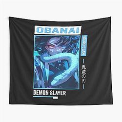 Obanai Iguro Demon Slayer Tapestry