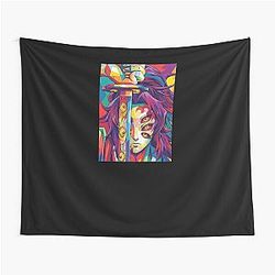 Demon Slayer Kokushibo Wall Art Tapestry