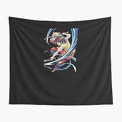 Inosuke Hashibira Demon Slayer Pop Art Tapestry