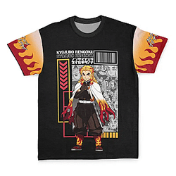 Kyojuro Rengoku Demon Slayer Streetwear T-Shirt