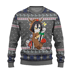 Obanai Iguro Christmas Sweater – Demon Slayer Ugly Sweater for Xmas Gift