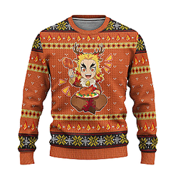 Rengoku Christmas Sweater – Demon Slayer Ugly Sweater Xmas Gift