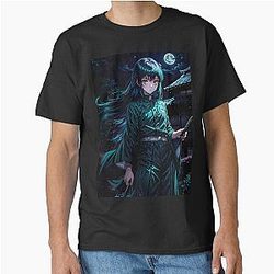 Muichiro Tokito Anime Demon Slayer Moonlit Temple Classic T-Shirt