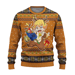 Zenitsu Ugly Christmas Sweater for Demon Slayer Fans – Xmas Gift