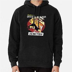 Zenitsu Agatsuma - Demon Slayer Pullover Hoodie RB2309