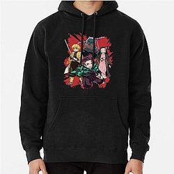 Demon Slayer Anime  Pullover Hoodie RB2309