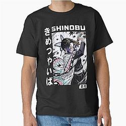 Demon Slayer Kocho Shinobu Inked Slashes Classic T-Shirt