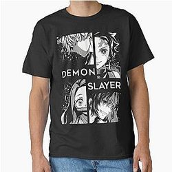 Demon Slayer Squad – Black & White Edition Classic T-Shirt RB2309