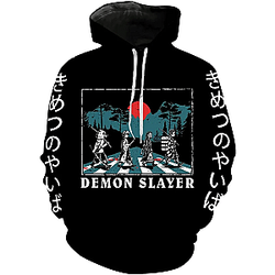 Demon Slayer Hoodie - 3D Unisex Anime Hoodies