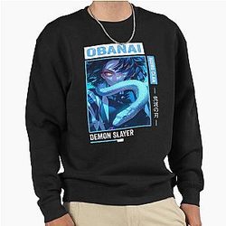 Obanai Iguro Demon Slayer Pullover Sweatshirt