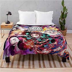 Demon Slayer Blanket - Chronicles of the Demon World Throw Blanket