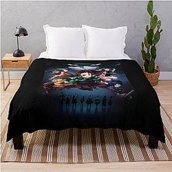 Demon Slayer Blanket - Saringan Wajan Epic Throw Blanket
