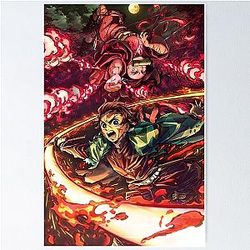 Demon Slayer Posters - Kamado Nezuko x Kochou Shinobu Poster