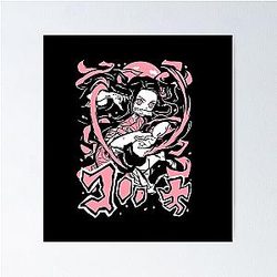 Demon Slayer Posters - Nezuko Kamado Solo Tribute Poster