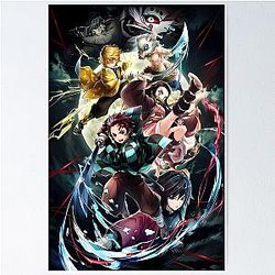 Demon Slayer Posters - Anime Cover Masterpiece Poster