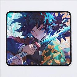 Demon Slayers Mouse Pads - Water Hashira Spirit Mouse Pad