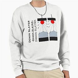Demon Slayer Hanafuda Earring Pullover Sweatshirt