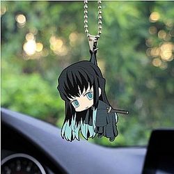 Anime Demon Slayer Tokito Custom Shape Ornament – Custom Auto Car Accessories Decorations