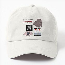Demon Slayer sticker fan art one theme Dad Hat