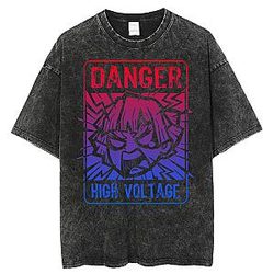 Zenitsu Danger High Voltage Short Sleeves Tee