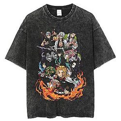 Nine Demon Slayer Pillar Short Sleeves Tee