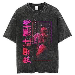 Demon King Muzan Kibutsuji Washed T-shirt