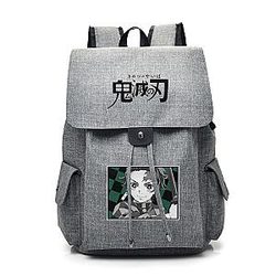 Demon Slayer Backpack - Kimetsu No Yaiba Anime Large Capacity Unisex Backpack