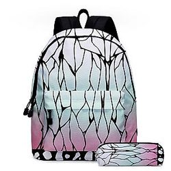 Demon Slayer Backpack - Kochou Shinobu Student Bag Outdoor Backpack