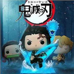 Demon Slayer Funko Pop - Tanjiro Muzan Figure Toy Model 13cm