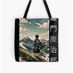 Demon Slayer Tanjiro Kamado A Heart That Endures Tote Bag