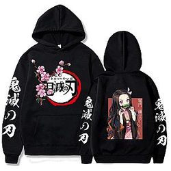Demon Slayer Hoodies - Kimetsu No Yaiba Nezuko Sakura Printed Hoodie