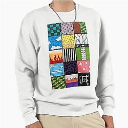 Demon Slayer Pattern Sweatshirt