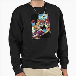 Rengoku Akaza Demon Slayer Pop Art Pullover Sweatshirt