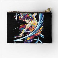 Inosuke Hashibira Demon Slayer Zipper Pouch