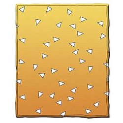 Kimetsu no Yaiba Blanket  -  Zenitsu Agatsuma Pattern Official Merchandise