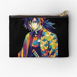 Giyu Tomioka Demon Slayer Pop Art Zipper Pouch