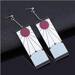 Kimetsu no Yaiba Earrings Tanjiro Kamado Official Merchandise
