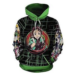 Kimetsu no Yaiba Hoodie  Tanjiro Official Merchandise