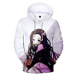Kimetsu no Yaiba Hoodie  Nezuko Official Merchandise