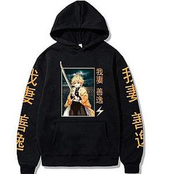 Kimetsu no Yaiba Hoodie  -  Streetwear Zenitsu Official Merchandise