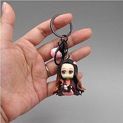 Kimetsu no Yaiba Keychain  -  Nezuko Kamado Official Merchandise