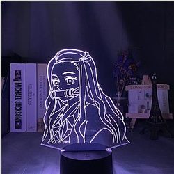 Kimetsu no Yaiba Lamp  -  Nezuko Side Face Official Merchandise