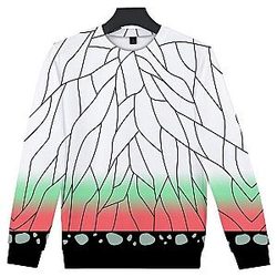 Kimetsu no Yaiba Sweatshirt  Shinobu Kocho Pattern Official Merchandise